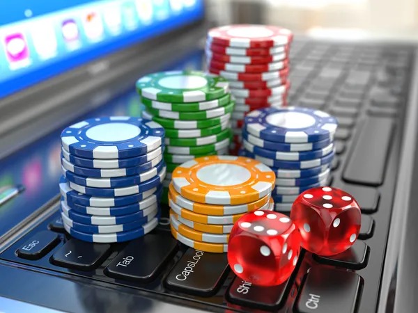 Mobile phone showing rush4d casino interface